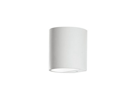 Luminosa Lighting Luminosa Shine Plaster Wall Light White 11X11.5X10.5Cm from B&Q