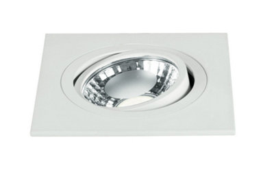 Luminosa Lighting Luminosa Orione Led Recessed Adjustable Downlight White 380Lm 4000K 9X9X5.7Cm