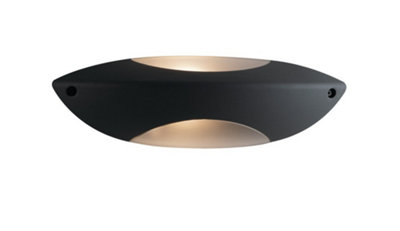 Luminosa Lighting Luminosa Seattle Outdoor Up Down Light AnthraciteIp54 35X11X11Cm