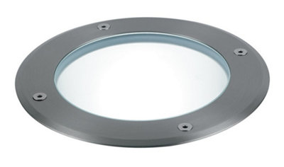 Luminosa Lighting Luminosa Drive Outdoor Recessed Floor & Decking SteelIp67 14X15Cm from B&Q