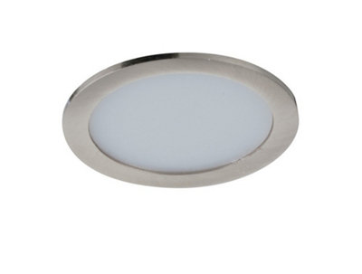 Luminosa Lighting Luminosa Fusion Led 3 Light Recessed Downlight Nickel 230Lm 4000K 7X3.2Cm