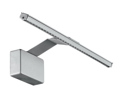Luminosa Lighting Luminosa Alcor Picture Light Silver 500Lm 3000K 30.5X15X10Cm from B&Q