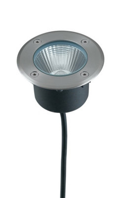 Luminosa Lighting Luminosa Walk Outdoor Led Recessed Floor & Decking SteelIp67 450Lm 4000K 11X9.4Cm