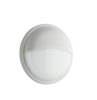 Luminosa Lighting Luminosa Ever Led Outdoor Flush WhiteIp65 1600Lm 4000K 22.1X7.2Cm