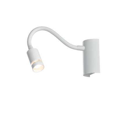 Luminosa Lighting Luminosa Kepler Led Reading Light White 100Lm 3000K 6X9X32Cm from B&Q