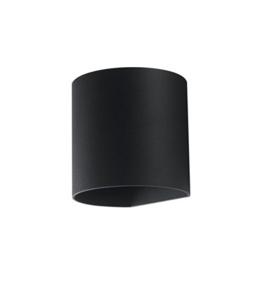 Luminosa Lighting Luminosa Golf Outdoor Led Up Down Light BlackIp54 540Lm 4000K 11X11X9.5Cm from B&Q