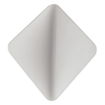 Luminosa Lighting Luminosa Kite Led 2 Light Led Wall Light White 540Lm 4000K 19.7X17.5X8Cm from B&Q