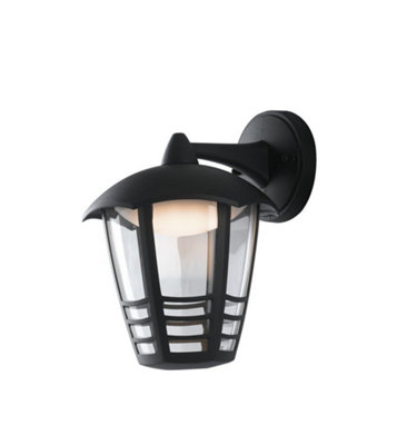 Luminosa Lighting Luminosa Cloe Outdoor Led Wall Lanterns BlackIp44 800Lm 4000K 19.3X23X17Cm