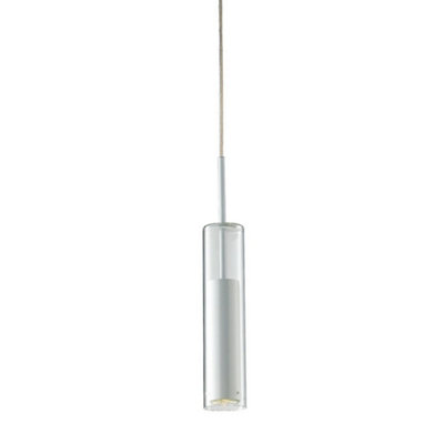 Luminosa Lighting Luminosa Taboo Slim Pendant Ceiling Light White 7X47Cm from B&Q