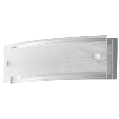 Luminosa Lighting Luminosa Joyce Led Flush Wall Light White 1725Lm 4000K 48X9X6.5Cm from B&Q