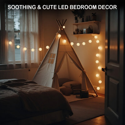 Bright Zeal Set Of Two 51Cm Long Lantern String Lights from B&Q