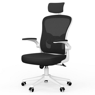 Rattantree Ergonomic Office Chair With Adjustable Headrest And Armrests,padded Seat For Home Or Office150Kg Load Capacity from B&Q