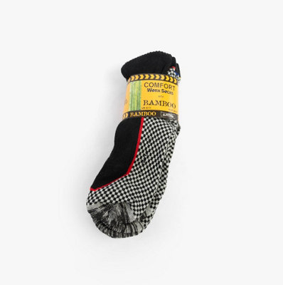 Stb Stb 34Sed118 Bamboo Mens 3 Pack Socks Multi Uk 6-11One-Size Multi-Coloured from B&Q