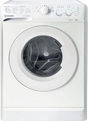 Indesit Mtwc 71252 W UkWhite Freestanding 7Kg Washing Machine1200 RpmE Energy from B&Q