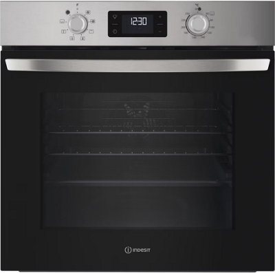 Indesit Built-In Electric Single Oven - 66L - Stainless Steel IO 253 X UK - Image 6