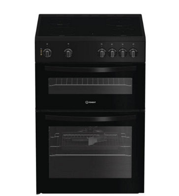 Indesit Ite6vmb 60 Cm Electric Ceramic Cooker - Black, Black - Image 7