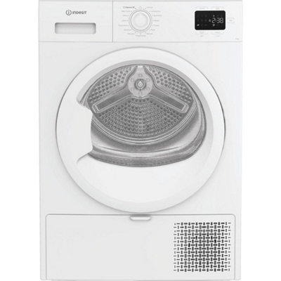 B&Q -  Cysd83DwwukWhite 8Kg Heat Pump Tumble DryerA++ Energy