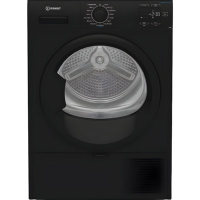 Indesit C Ysd 82D Bb UkBlack 8Kg Heat Pump Tumble DryerA+ Energy from B&Q
