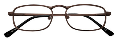 Zippo Read. Glasses +3.00 B14 Brown from B&Q