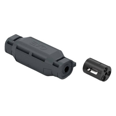 B&Q - Generic Wiska Ev101 72 X 28 X 24mm Pre-Filled Ip68 Straight Gel Joint C/w 3 Core Screw Terminal Block Bl