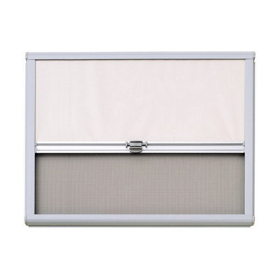 B&Q -  Nrf Combination Blind & Flyscreen Grey 1000 X 650 mm For MotorhomesCaravans Horseboxes