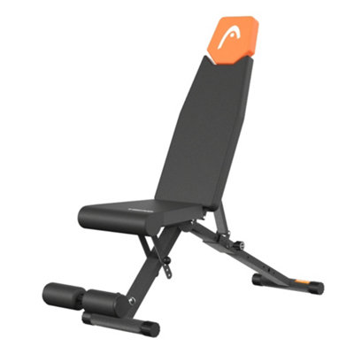 And Foldable Multi-Functional Fitness Bench Black/Orange Head - Image 4