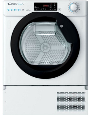 Candy BCTD H7A1TBE-80 Heat Pump Tumble Dryer 7kg, white with black door, WIFI & Bluetooth - Image 5