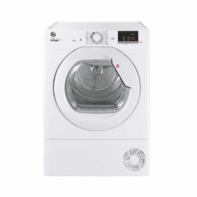 B&Q -  Hlec8DgWhite 8Kg Condenser Tumble DryerB Energy