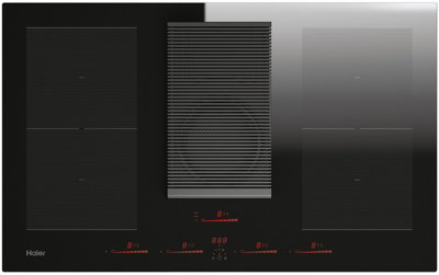 Haier Series 6 Haih8Ifmcf 83Cm Induction Venting HobBlack from B&Q