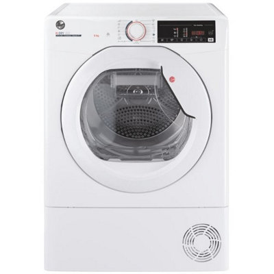 B&Q -  Hlec9TeWhite 9Kg Condenser Tumble DryerB Energy Rating
