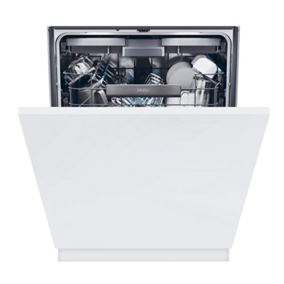 Haier Washlens Plus Xs 6B0S3Fsb-80 Integrated Full Size Dishwasher - Black