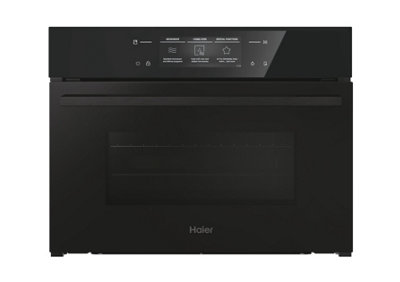 Haier H4Mwid49P6Nqb Built-In Compact Combination MicrowaveBlack from B&Q