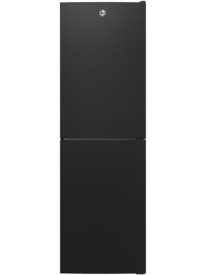 Hoover Hvt3CleckihbBlack Freestanding Low Frost Fridge FreezerE Energy from B&Q