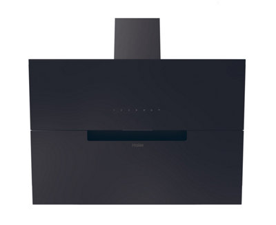 Haier Hadg9Cbs4Bwifi Glass Wifi Connected Angled Cooker Hood (W)90CmBlack from B&Q