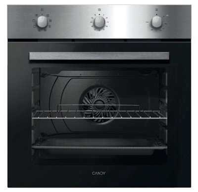 Candy F Idc X602/ca Built-In Single Electric Multifunction OvenStainless Steel from B&Q