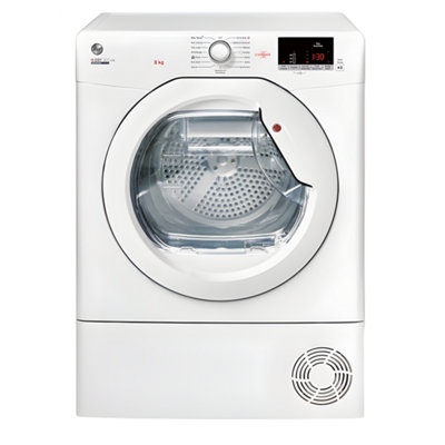 Hoover H-Dry 300 Hleh8a1le 8Kg A+ Heat Pump White Freestanding Tumble Dryer With Water Container Inside Door - Image 3