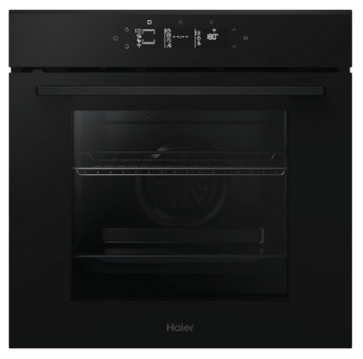 Haier H6 Id25G3Ytb2 Built-In Pyrolytic Single Electric Multifunction OvenBlack from B&Q