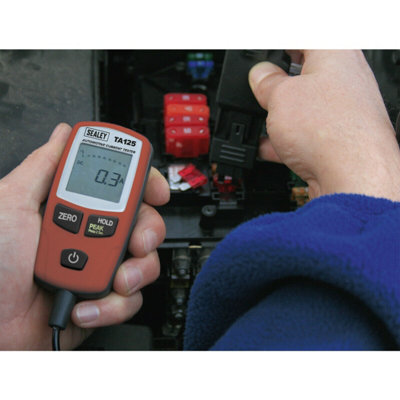 80A Automotive Current Tester - Mini Standard & Maxi Blade Fuses - LCD Display