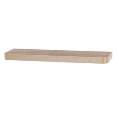 80cm Trent Narrow Floating Shelf Kit - Oak-Effect Wall Display