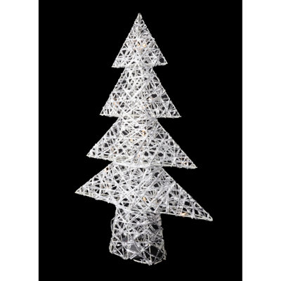 80Cm Woven Tree with 20 Lights Battery Operated