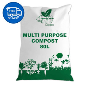 80L Multi Purpose Compost by Laeto Your Signature Garden - FREE DELIVERY INCLUDED
