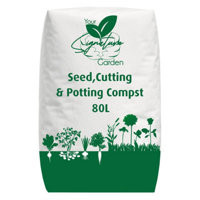 80L Seed & Cutting Compost Potting Soil by Laeto Your Signature Garden