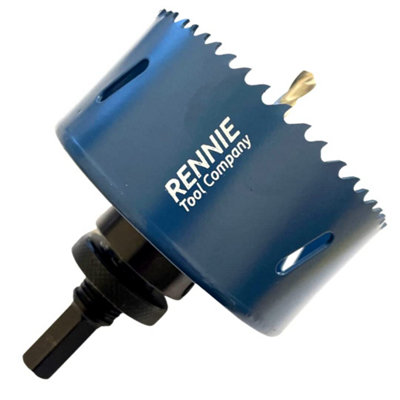 80mm Bi Metal Holesaw With Arbor And Pilot Drill. M35 5 Cobalt Bi Metal Hole Cutter