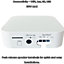 80W Mini WiFi Stereo Amplifier & 2x 80W Bathroom Ceiling Speaker Audio System