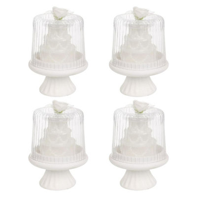 Urbn-Living Set Of 43 Tier Wedding Cake Candle from B&Q