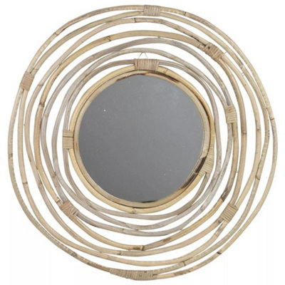 Urbn-Living Kubo Shabby Chic Mirror With Hand Made Wooden Frame from B&Q