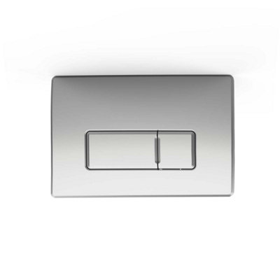 820mm Mounting Frame & Concealed Cistern for Wall Hung Toilets with Chrome Flush Plate