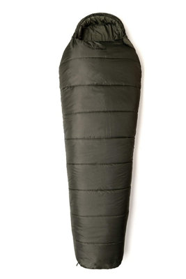 Snugpak Sleeper Extreme Basecamp Sleeping Bag Mummy Shape (OliveLeft Side Zip) from B&Q
