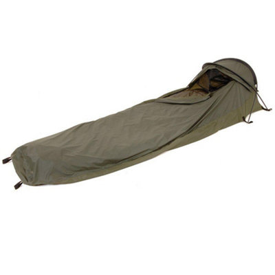 Snugpak Stratosphere Lightweight 1 Person Waterproof Bivvi Shelter With A Single Skin Design (Olive) from B&Q