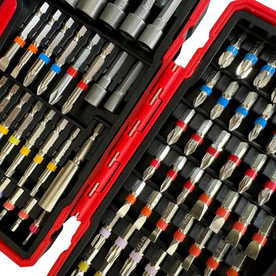 83 Piece Screwdriver Bit Set , Magnetic Precision Bits, Torx, Hex and ...